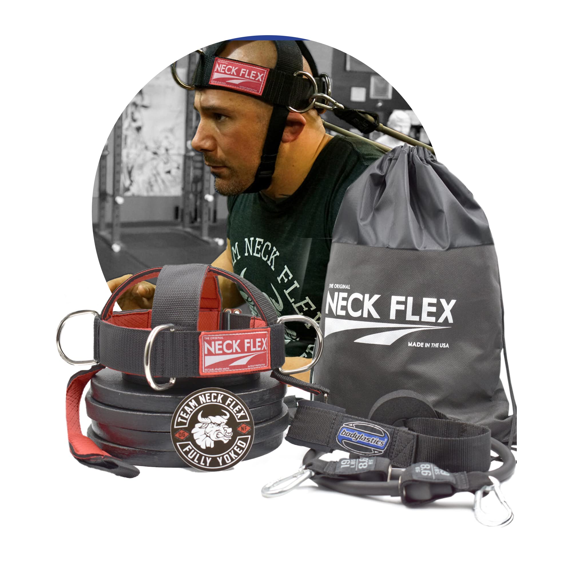 Buy Neck Flex The Original Head Harness for Men and Women, Premium 3