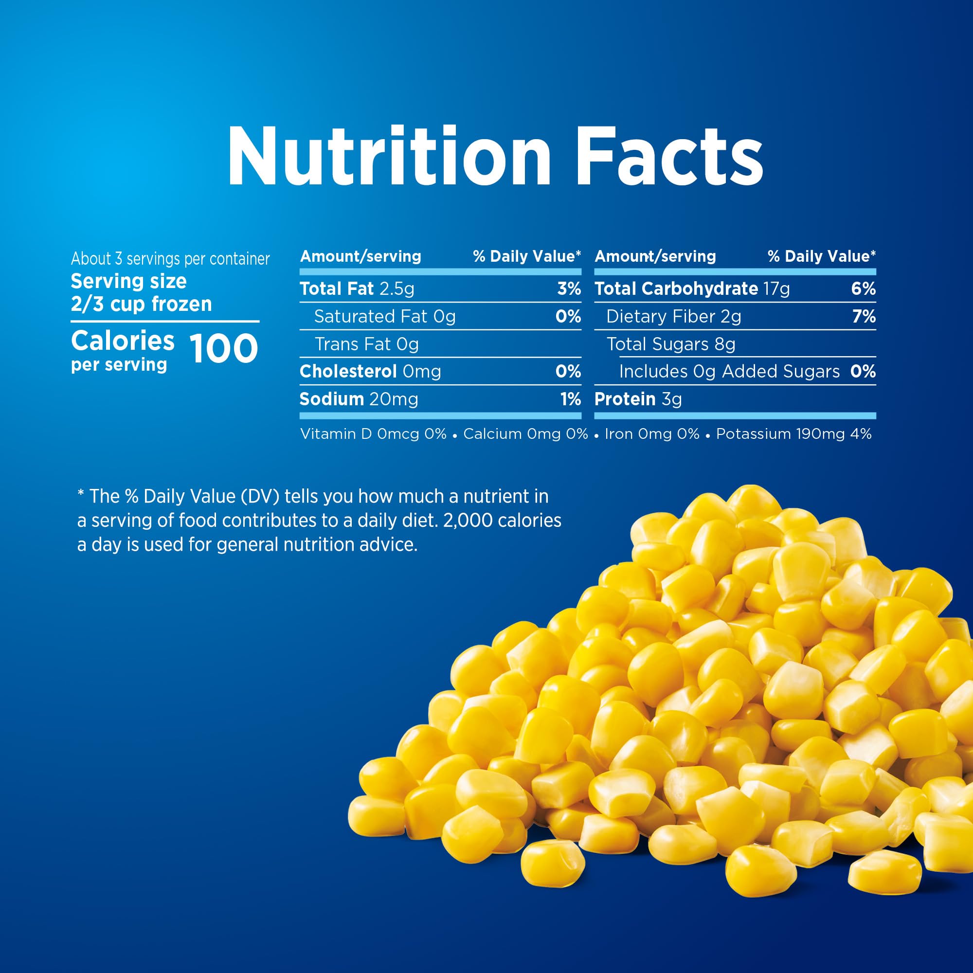 Birds Eye Steamfresh Super Sweet Corn Frozen Vegetables 10 oz Bag — view 2