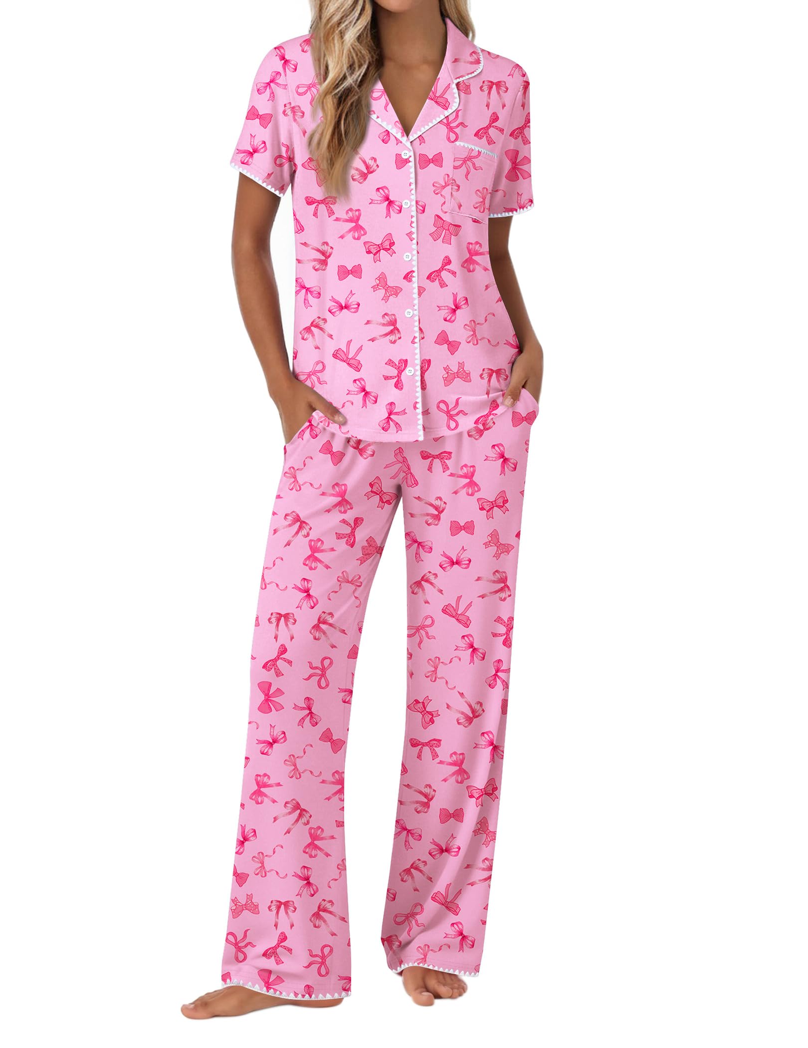 Ekouaer Pajamas for Women Set Bu