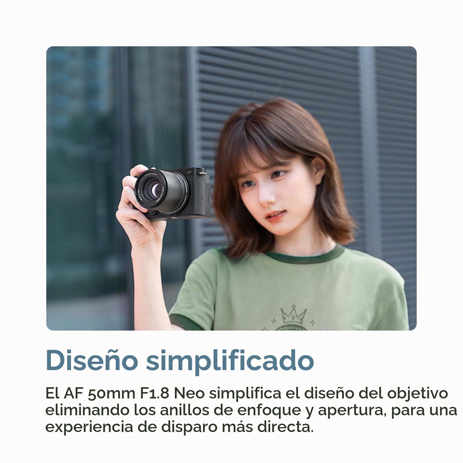 TTARTISAN AF 50mm F1.8 Neo - Objetivo Completo (Montura E)