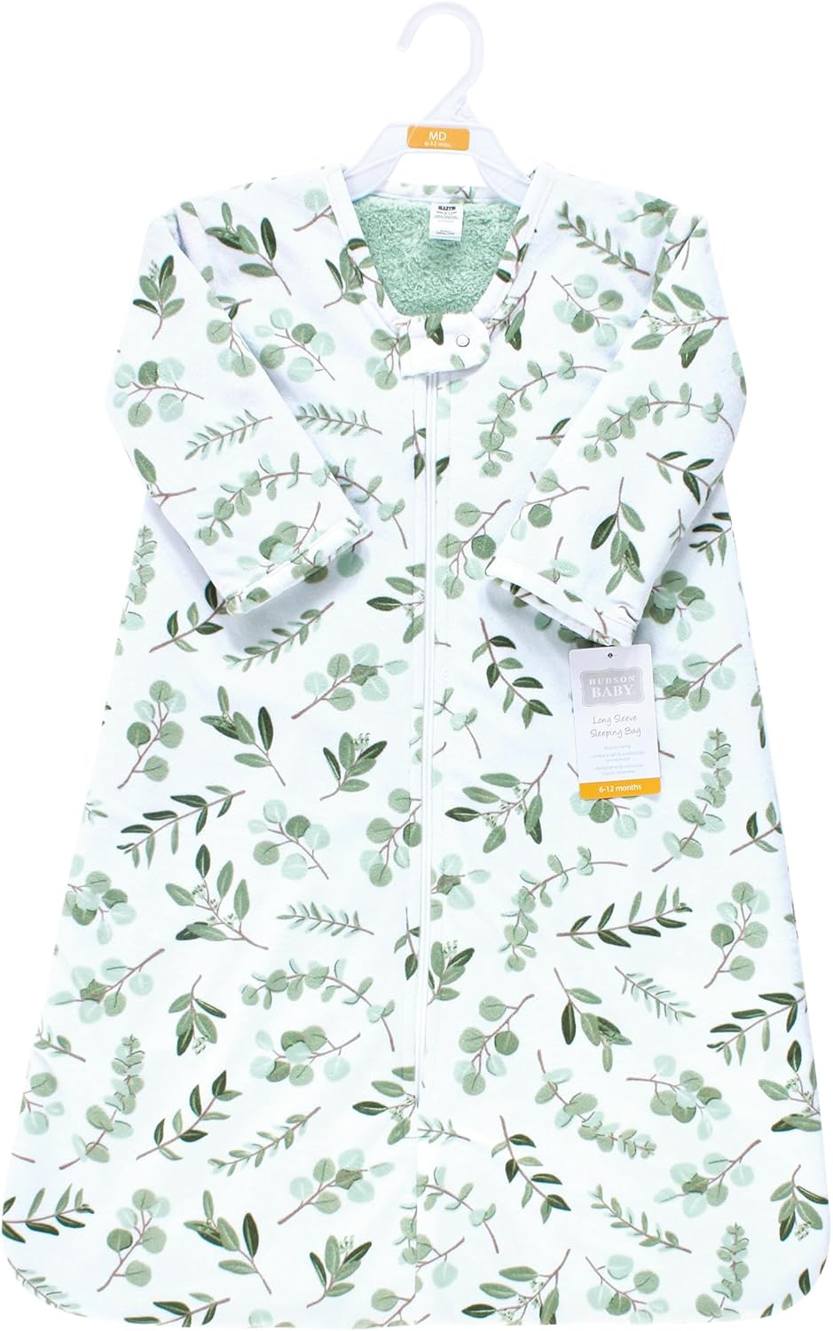 Hudson Baby Unisex Baby Long Sleeve Plush Faux Fur Sleeping Bag, Wearable Blanket - Image 2