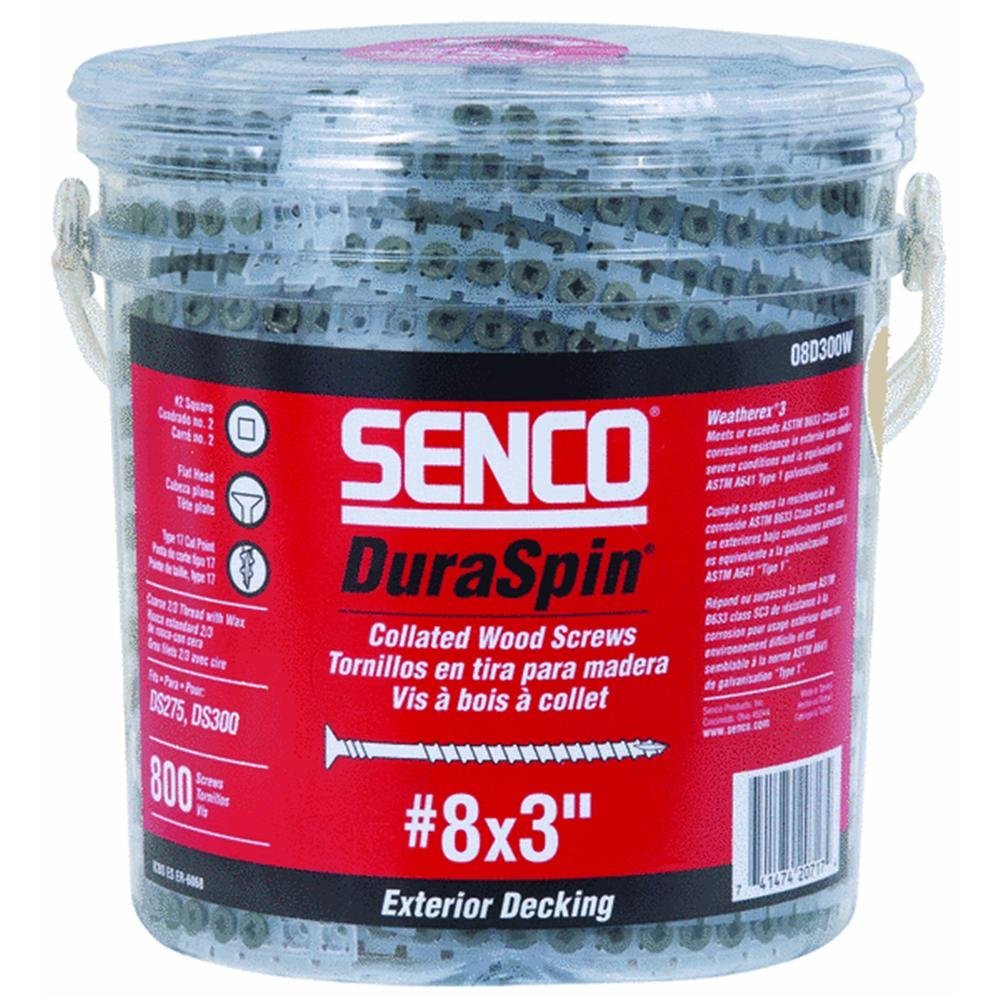 SENCO FASTENING SYSTEMS 08D300W 1K Extension Wood Screw