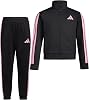 Conjunto de chándal adidas de 3 rayas para niña 1