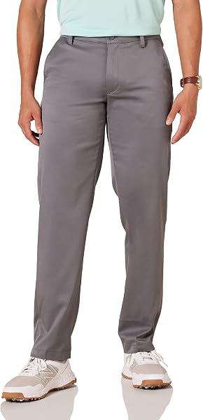 Amazon Essentials Uomo Pantaloni Elasticizzati con Taglio Dritto - 1