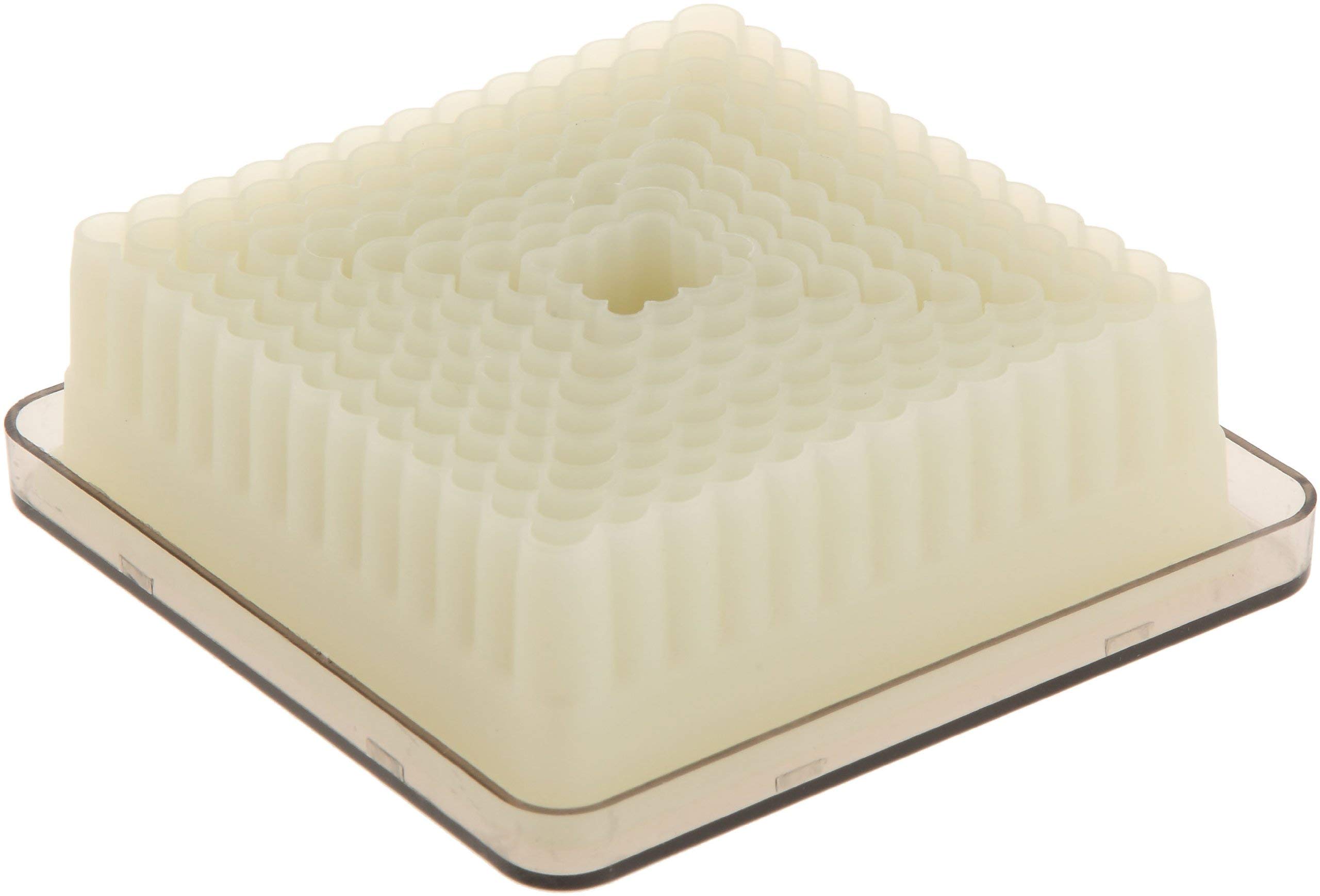 IBILI Emporte-pièces carré dentelé Lot de 9