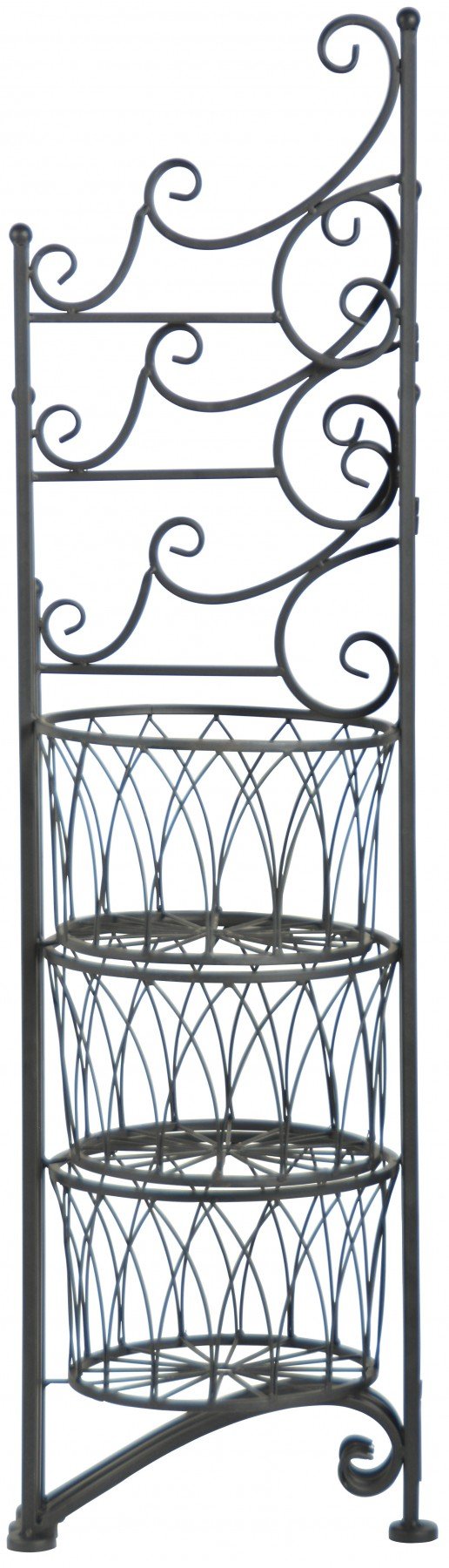 esschert Porte Pots Pliant en Fer forgé 98 cm