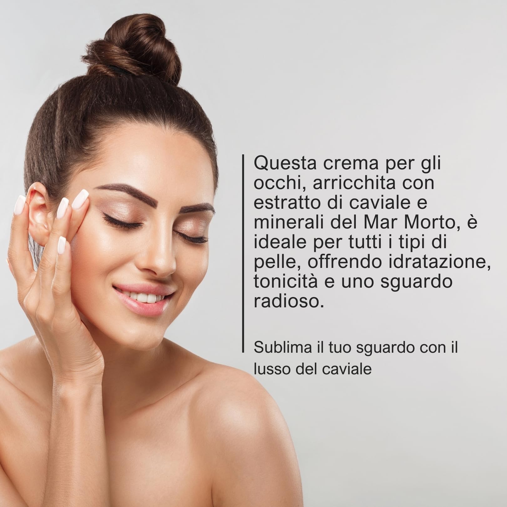 Crema Occhi Rassodante al Caviale - 30 ml | Crema Occhi Rassodante al Caviale: idrata il contorno occhi e aiuta a levigare le linee sottili.