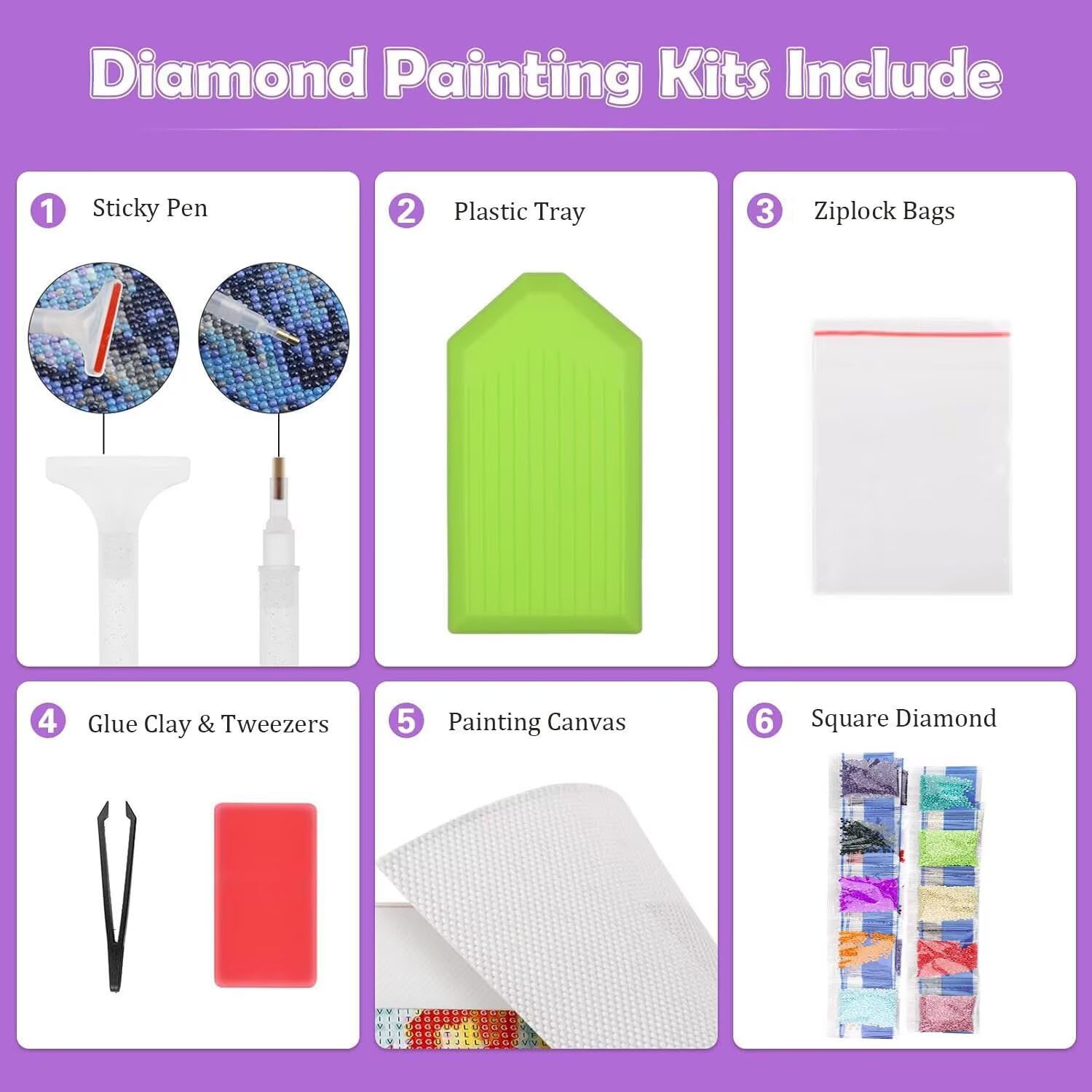 Diamond Painting Kit Completo, Diamond Painting Astratto, 5D Quadrato Pittura Diamante Kit Manualidades Adultos DIY Diamantini Crystal Art Disegni Ricamo Punto Croce Artigianale, 90x120cm Donna j0-954