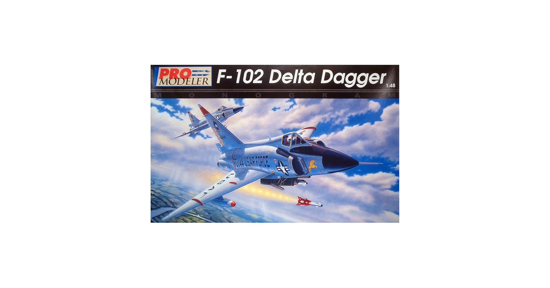F-102 Delta Dagger 1/48 プラモデル Convair F-102A Delta Dagger(hasegawa／ReVell(Monogram) 1/48
