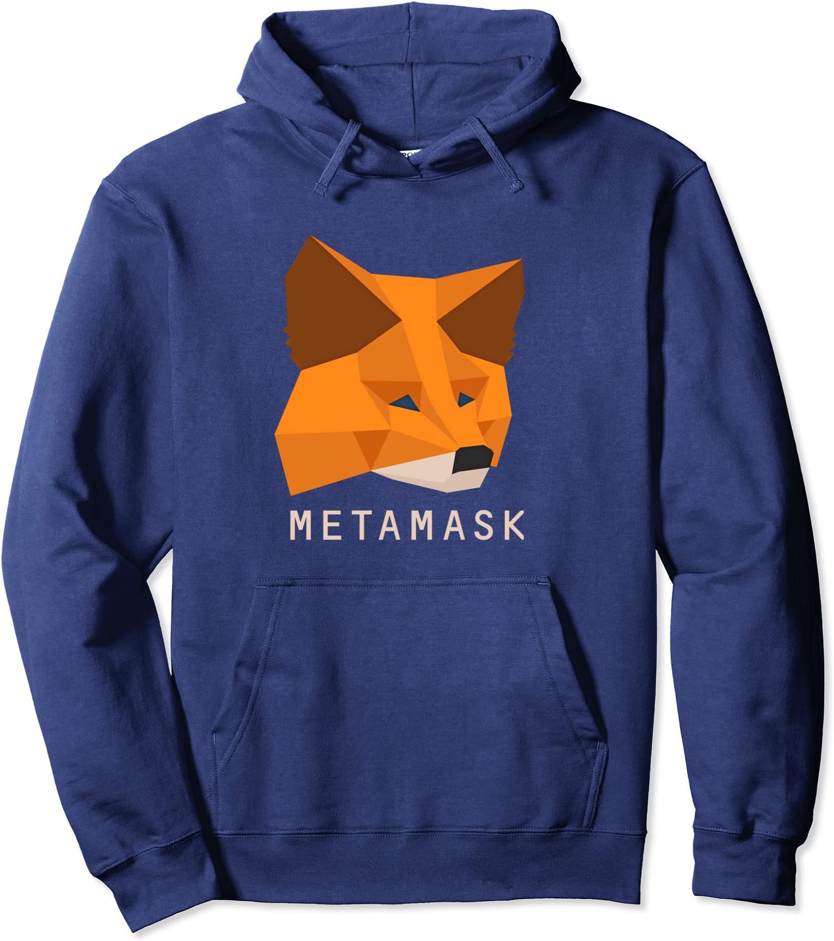 MetaMask Fox - Crypto Wallet For Decentralized Applications Pullover Hoodie