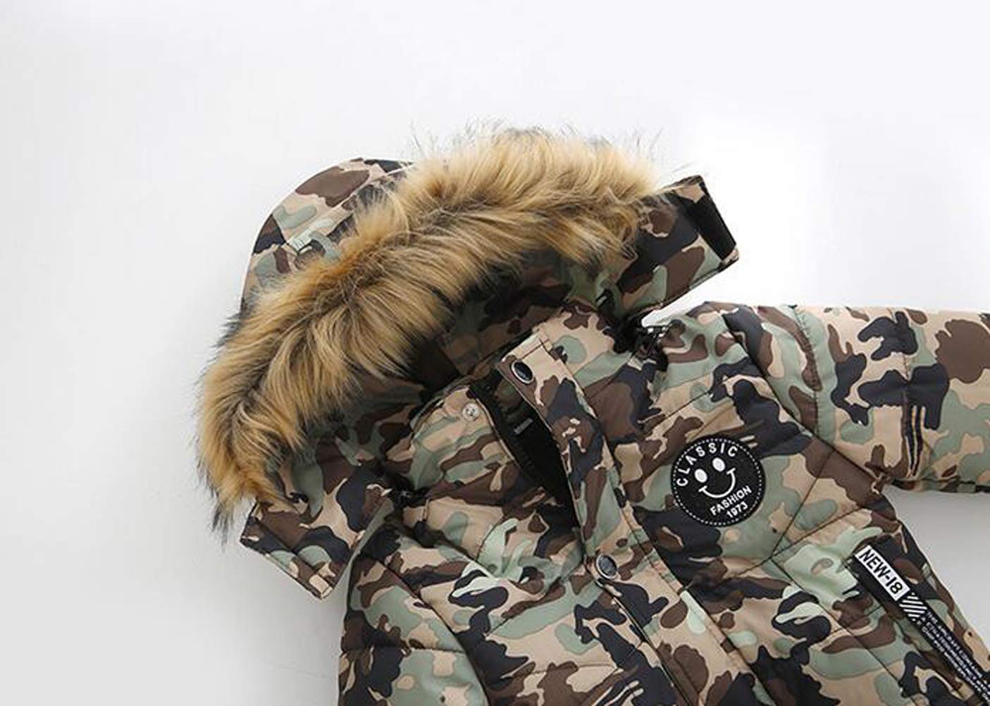 Abrigo de invierno para niño, chaqueta de plumón con capucha, para niño, niño, niño, con capucha, deportivo, para bebé, esquí, cálido, acolchado, invierno, chaqueta de 1 a 7 años