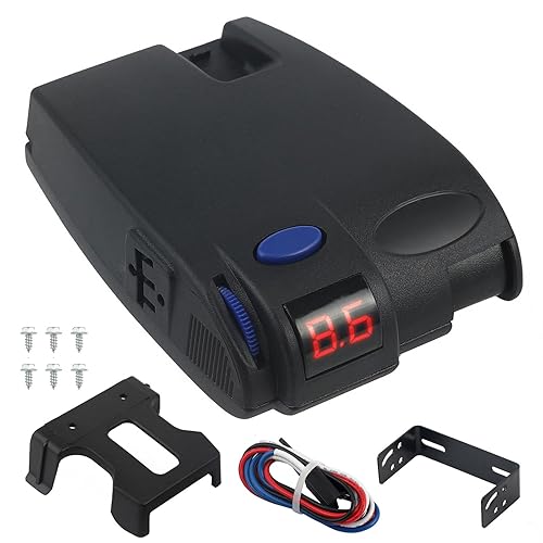 90160 Electronic Brake Control Proportional Trailer Brake Controller (LED Display,