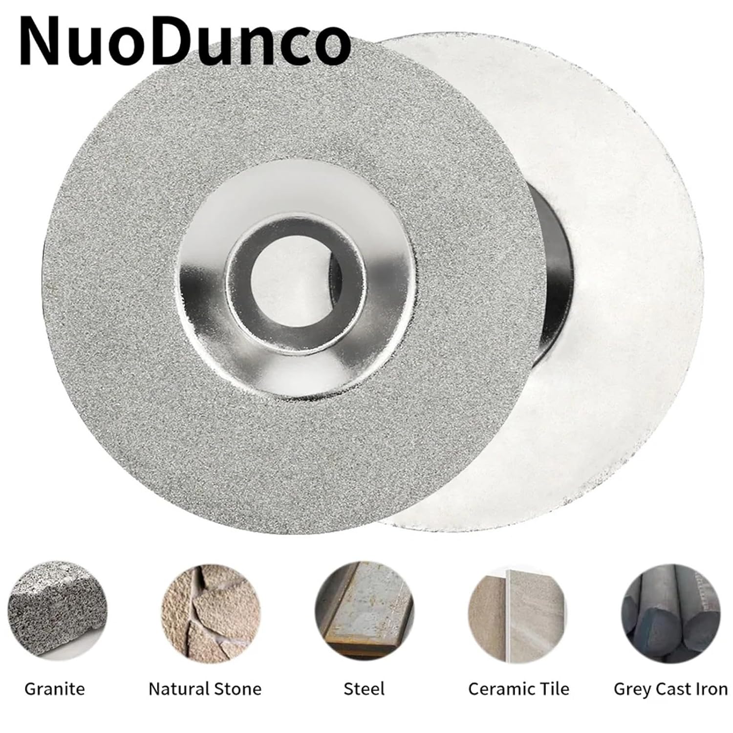Electroplated Diamond Angle Grinding Wheel 4 PCS 125mm Electroplated Diamond Cutting Disc 5 Inch Grinding Wheel for Angle Grinder Glass Jade Polishing