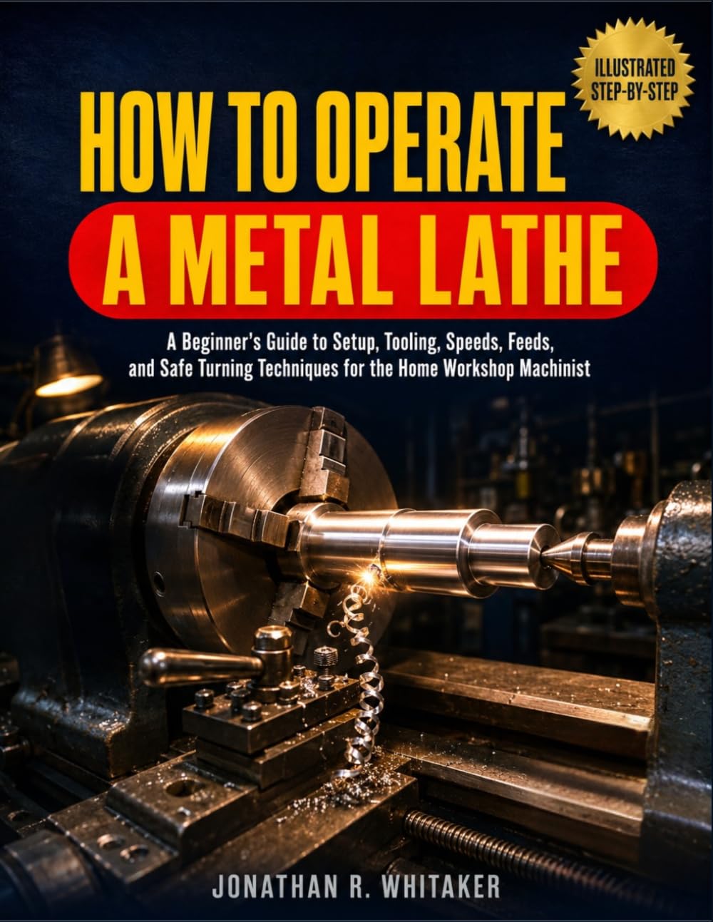 How To Operate A Metal Lathe: A Beginner’s Guide To Setup, Tooling, Speeds, Feeds, And Safe Turning Techniques For The Home Workshop Machinist