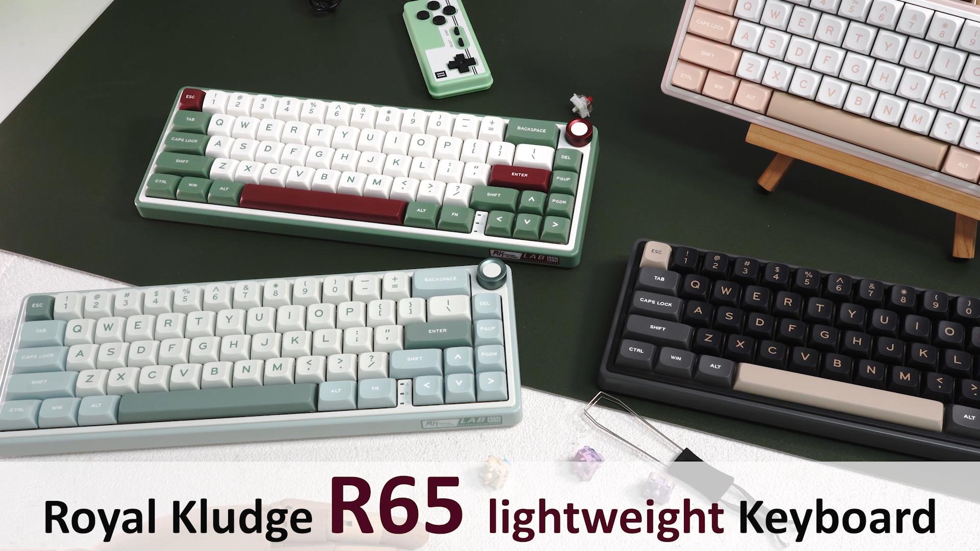 Amazon.com: RK ROYAL KLUDGE R65 Wired Mechanical Keyboard with