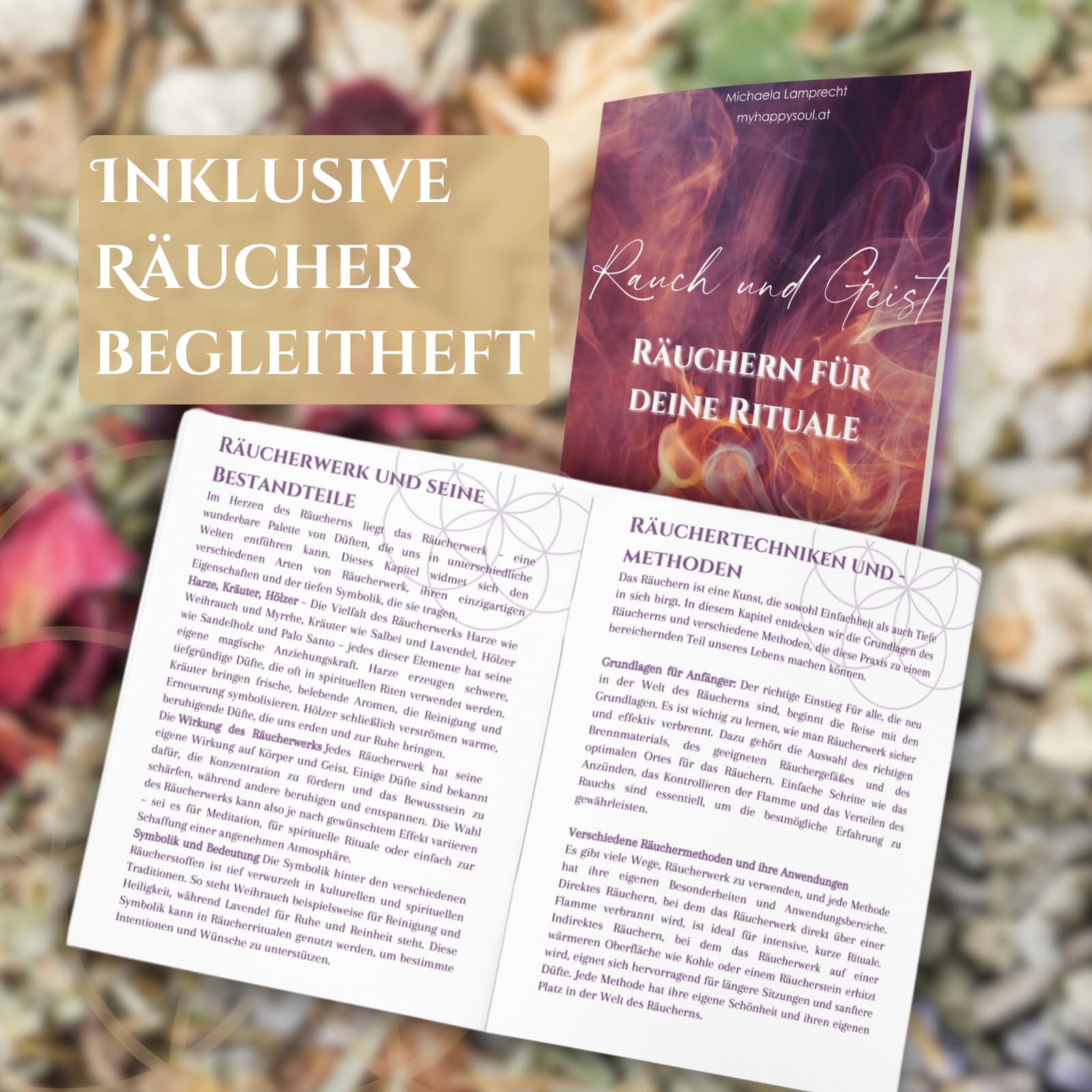 NGL DIY Räucherwerk Set für Rituale & Rauhnächte | 12 Premium Räucherwerke, Harze & Weihrauch im Glas | Ideal für Meditation, Neumond, Vollmond, Hausreinigung