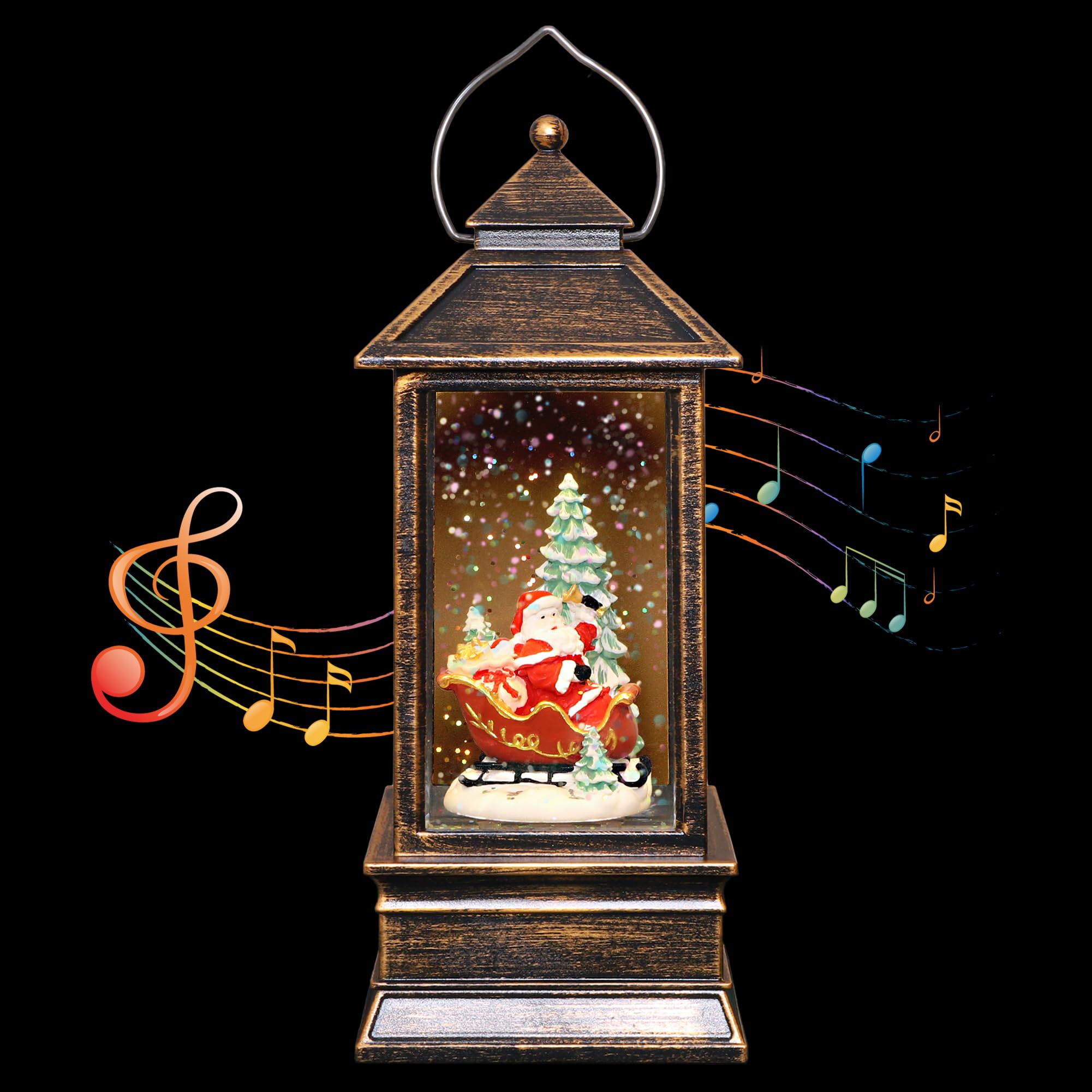 Lanterne de Noël pour Thanksgiving et soirées au coin du feu en famille