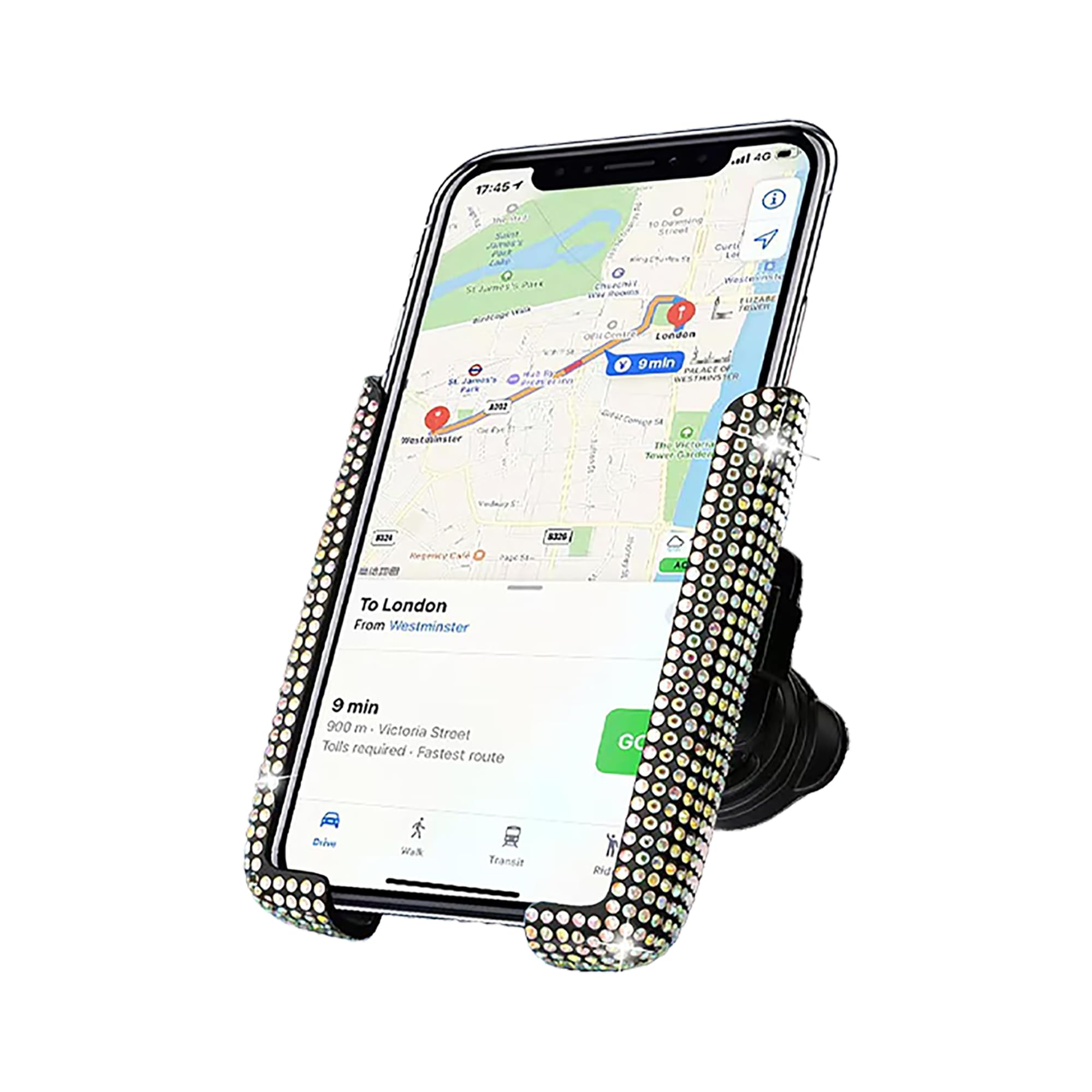 Universal Car Phone Mount Holder for iPhone Android - 360 Adjustable Air Vent Phone Holder Hands-Free Car Accessories