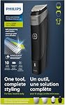 Philips Multigroom 5000 Series, All-in-One Shaver, Beard Trimmer and Hair Clipper, 20-Piece Men's Grooming Kit for Beard, Face, Hair and Body, No Blade Oil Needed, Model MG5910/28
