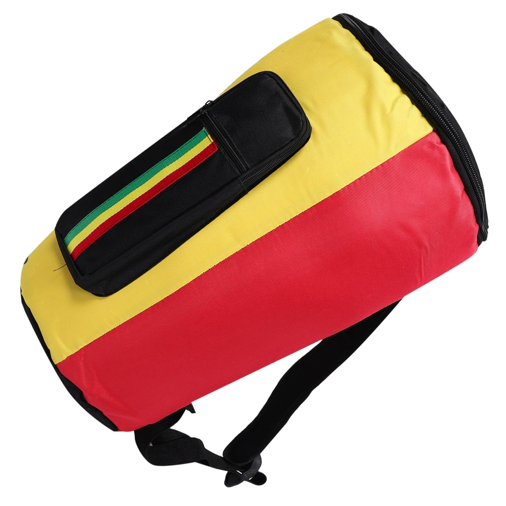 Djembe Trommeltasche aus Oxford Gewebe mit Komfortablem Rucksackdesign und Metallverstärkung für Schule und Auftritte 10 Zoll Trommeltragetasche