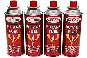 GasOne Butane Fuel Canisters: The Ultimate Camping Stove Companion