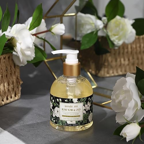 Miniatura 5 de Jabón líquido de manos con caja de regalo - Rose Noir & Oud - 8.8 fl oz 8.7 fl.oz