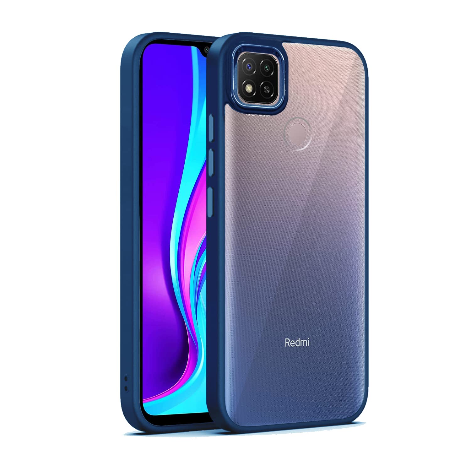 Pikkme Mi Redmi 10A / Redmi 9 / Redmi 9 Activ / 9C / Poco C31 Back Cover |Electroplated Chrome Ring | Full Camera Protection | Raised Edges | Super Soft Side TPU | Bumper Case for Mi Redmi 10A / Redmi 9 / Redmi 9 Activ / 9C / Poco C31 (Blue) (B0B6SS7NXP) Amazon Price History, Amazon Price Tracker