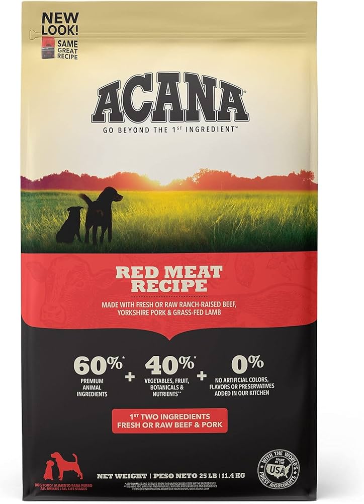 Acana Grain Free Dog Food, Red Meat  dog food similar to acana