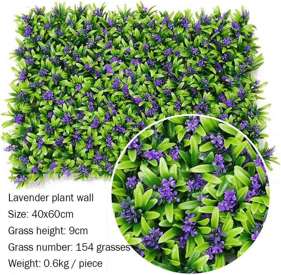 Ping 人工植物ヘッジボード 6pack 40x60cm Color パック 屋根壁の内外装 抗uv 曲げ可能 簡単なステッチ 高さ9cmのラベンダー芝生 美品 高さ9cmのラベンダー芝生 Ping 人工植物ヘッジボード 6pack 40x60cm Color パック 屋根壁の内外装 抗uv 曲げ可能 簡単なステッチ 高さ9cmのラベンダー芝生 美品 高さ9cmのラベンダー芝生