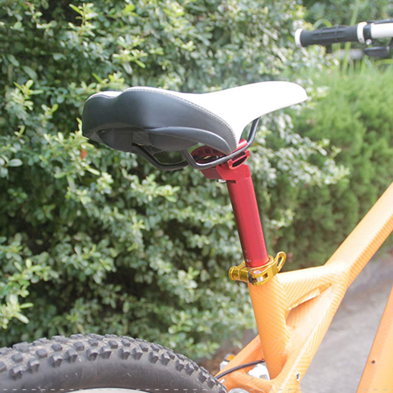 Hililand Tube de selle de vélo Tube de selle de tige de selle de vélo