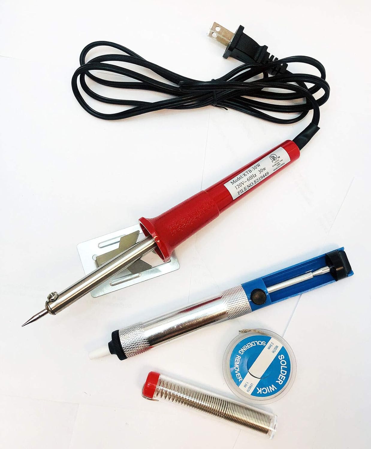 5 pc Iron Soldering Pencil Gun Set Desoldering Electric Welding Solder 30W NEW,Jikkolumlukka