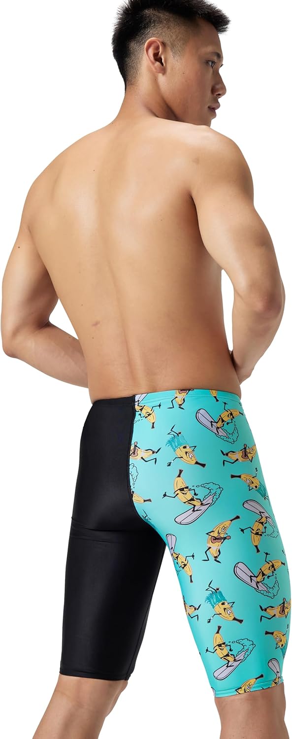 Speedo Men's Swimsuit Jammer ProLT Printed Team Colors