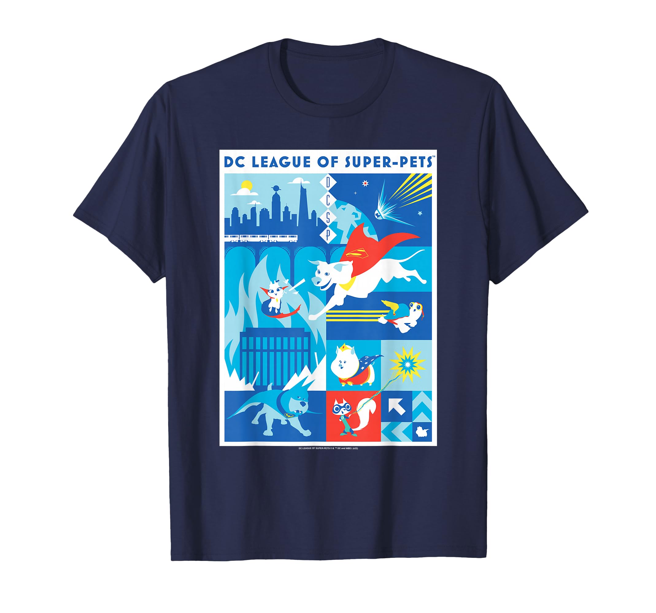 T-shirt DC League of Super-Pets Krypto à offrir pour un anniversaire ou une fête de passionné