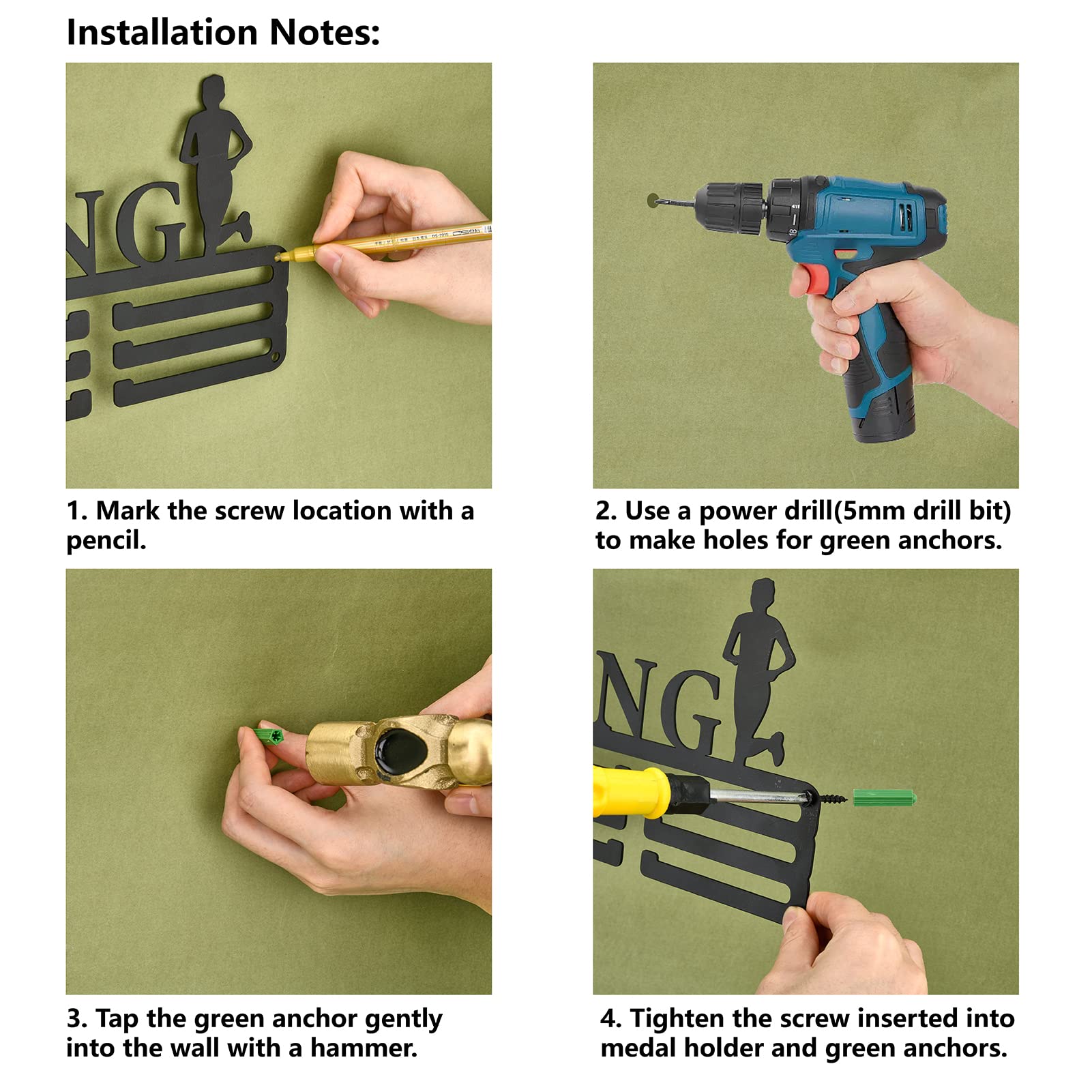 CREATCABIN Porte-médailles De Karaté En Métal Robuste à