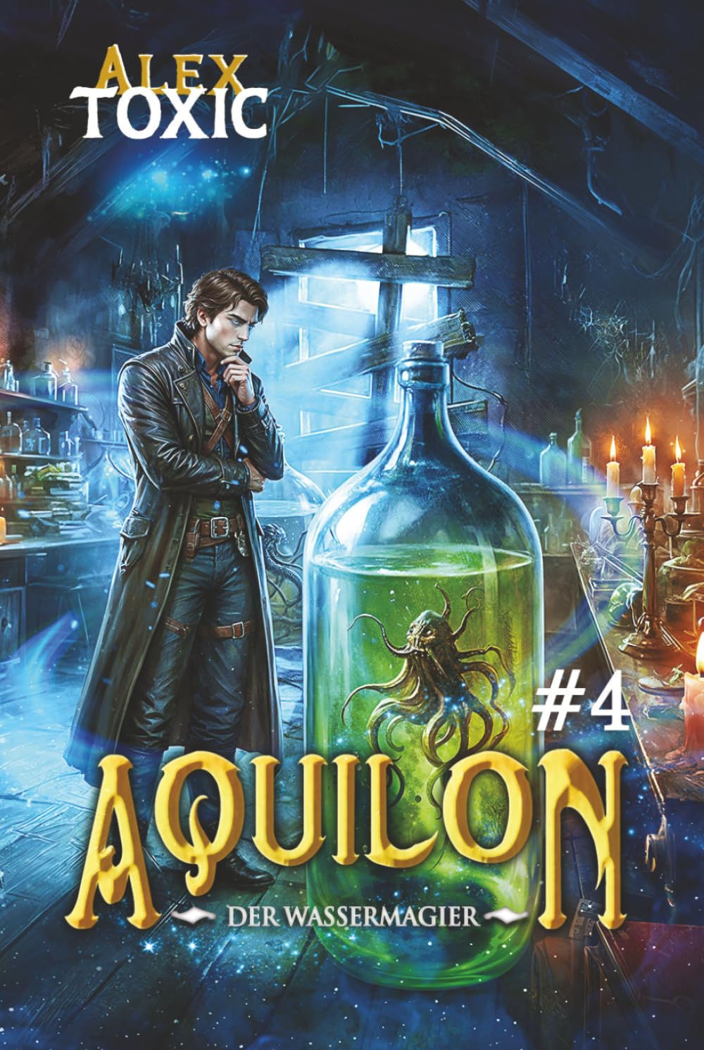 Aquilon: Der Wassermagier (Buch 4): Eine historische Portal Progression-Fantasy Serie