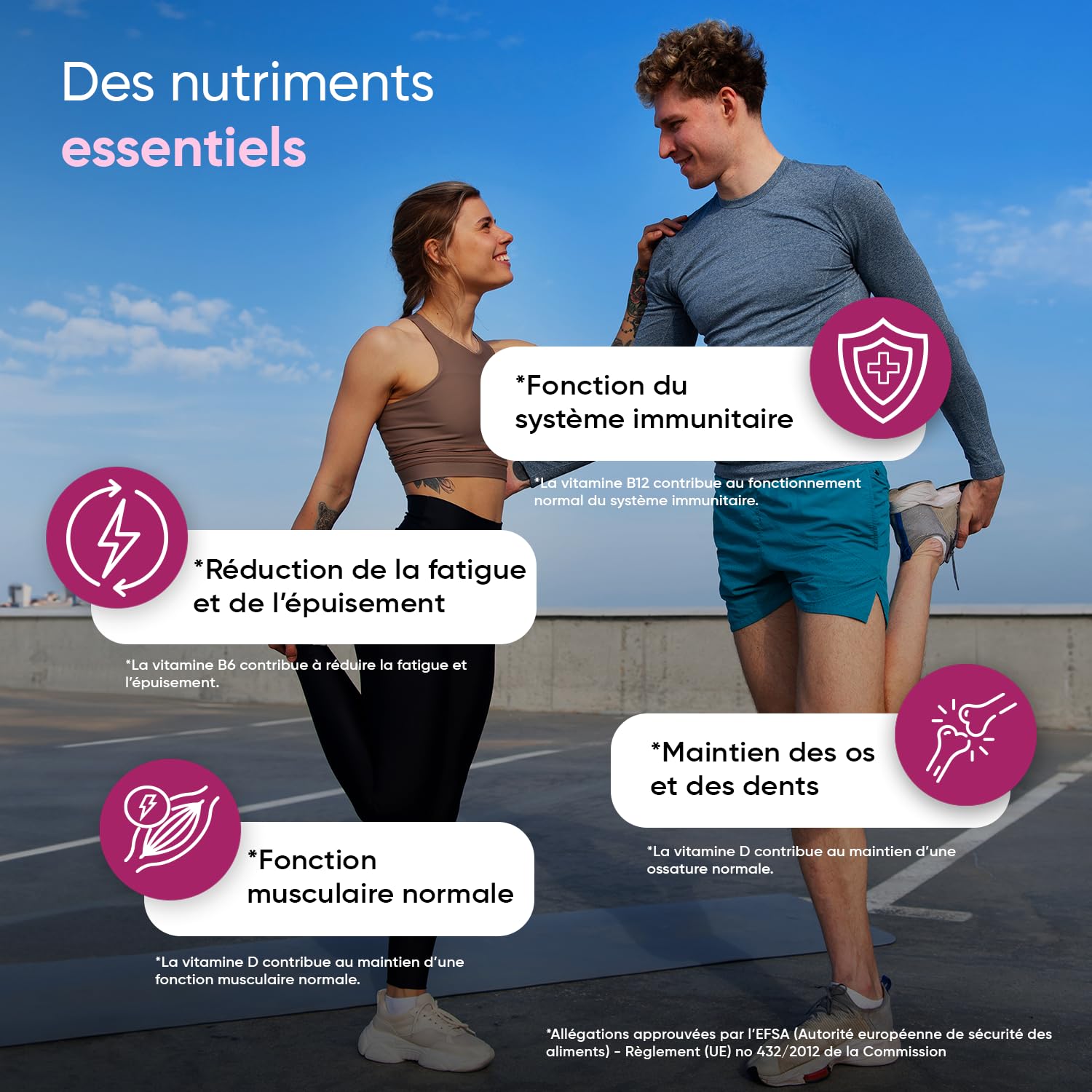 Gummies Multivitamines et Minéraux 120 Gummies 2 Mois de Stock, 13 Vitamines et Minéraux Essentiels, Vitamine C, Zinc, Vitamine B12, D3, E, Iode, A, B, Biotine, Arôme Naturel de Fraise - sans OGM