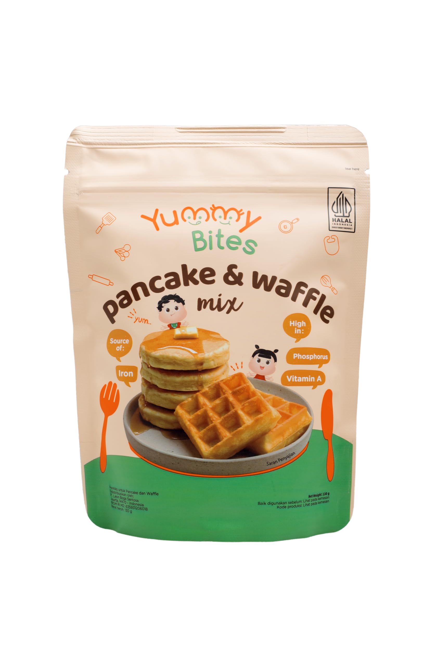 Yummy Bites Pancake and Waffle Mix 130 g