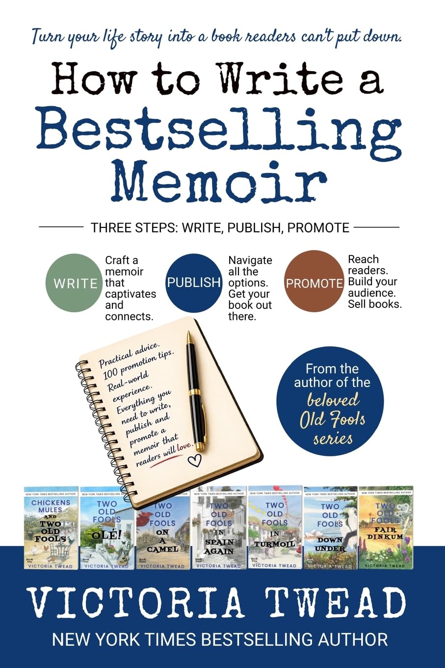 How to Write a Bestselling Memoir: Three Steps - Write, Publish, Promote: 1 (Create a Bestseller)