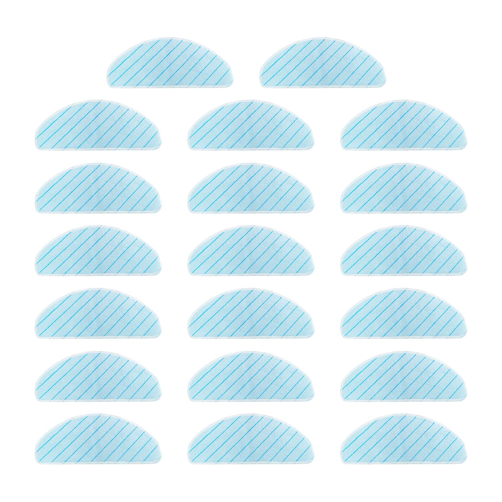 Elnwnnkc Mop Cloth Cleaning Tools ForT9AIVI T9MAX T9pro Sweeping Parts Accessories Rag Mop Robot Replacement Cleaning Cloths Parts Pad Replacements Floor Cloth Accessories