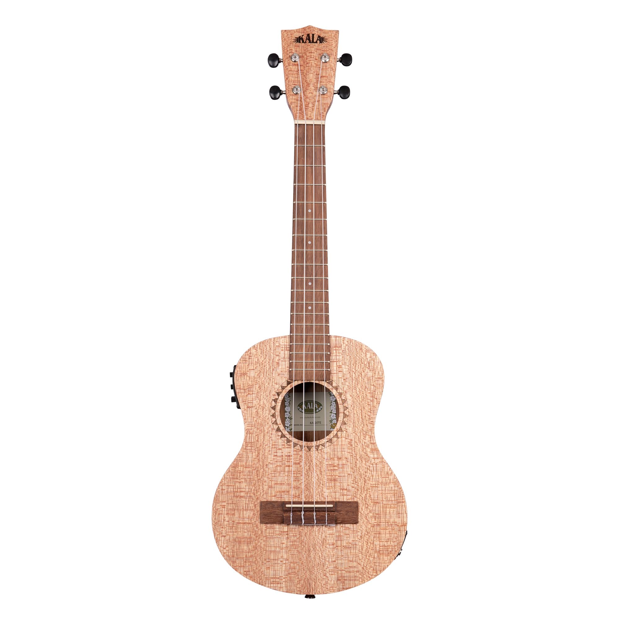 Kala KA-20TE - Ukulele tenore Burled Meranti, con EQ