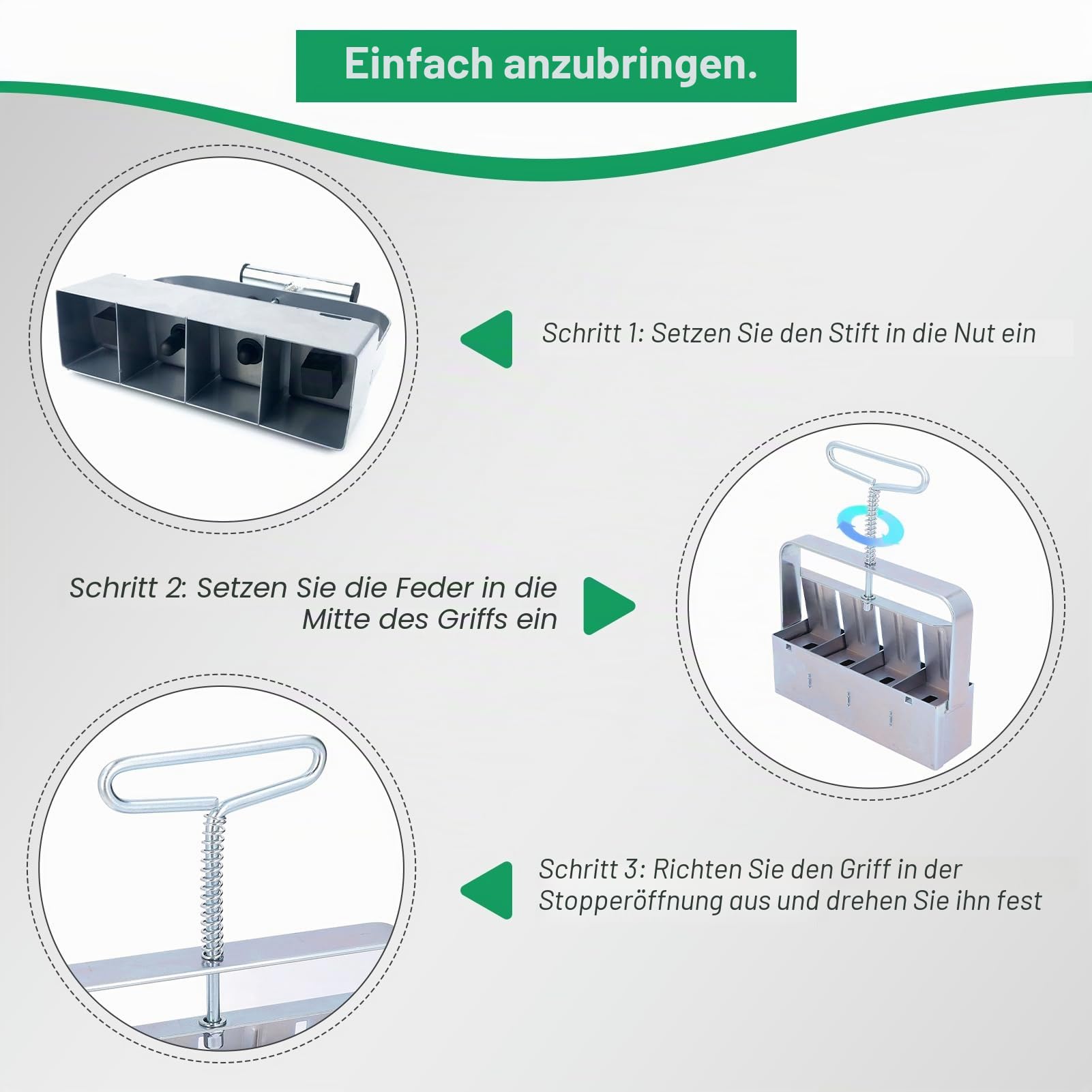 2-in-1 Soil Block Maker Für Saatgut, Erdballenpresse Anzucht Mit Verdickter Griff, Manueller Quad Bodenblocker Set Für Saatgut-Stater, Garten Boden Blumenerde Für Outdoor-Pflanzen