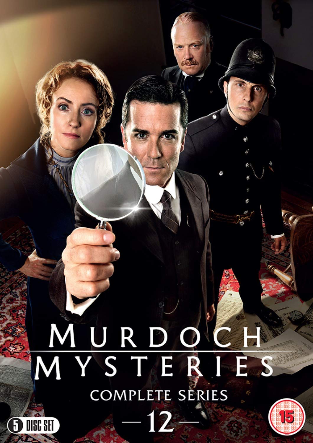 Murdoch Mysteries Complete Series 12 DVD (2019) 5 discs *New & Sealed*