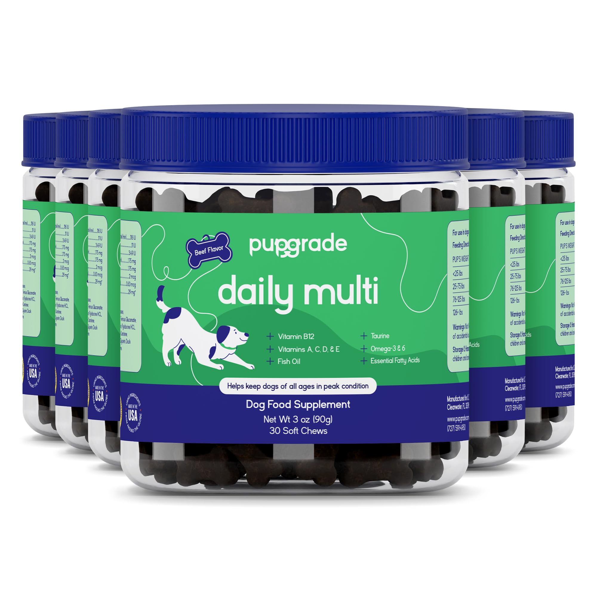 PupGrade Daily Multivitamin for Dogs
