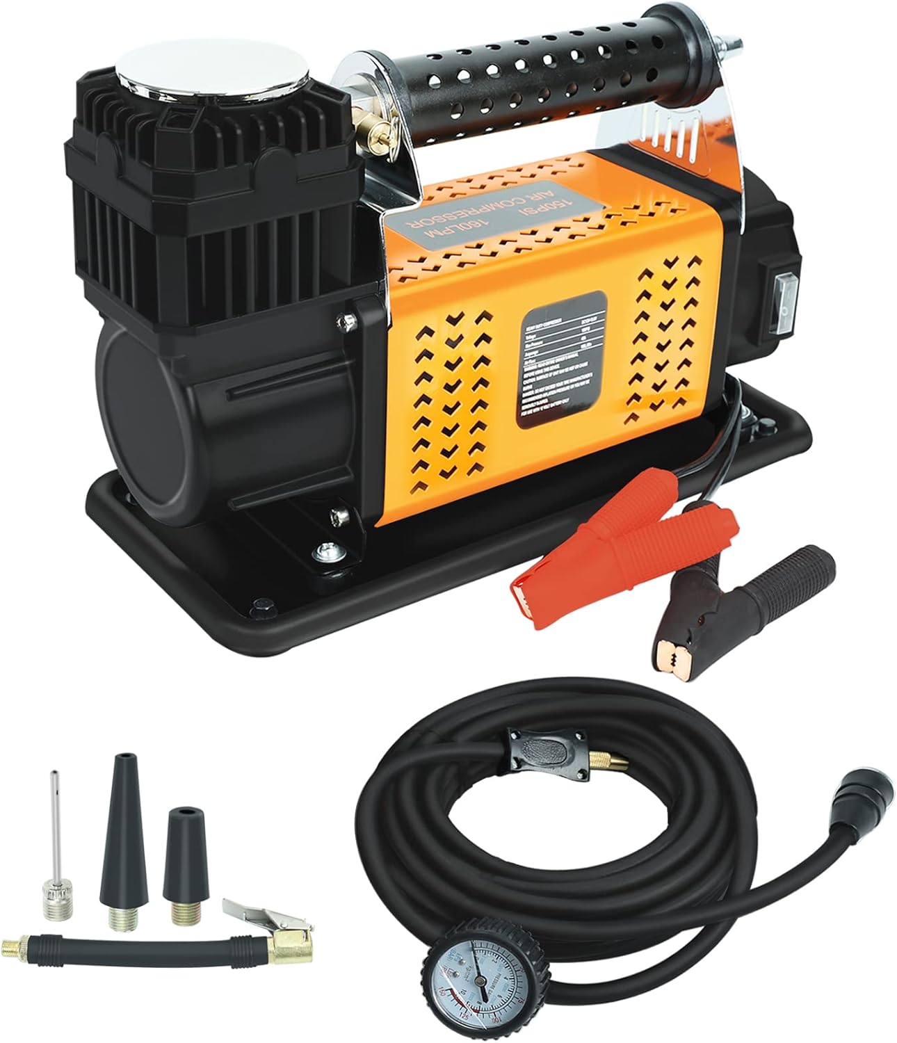 Lazyshine Bomba De Aire Portu00e1til Para Neumu00e1ticos De Autom, , large