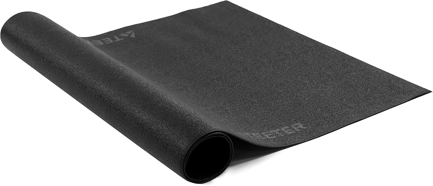 Teeter Heavy-Duty Equipment Mat for FreeStep Recumbent Cross Trainer, Power10 Rower, and FitForm Strength Trainer