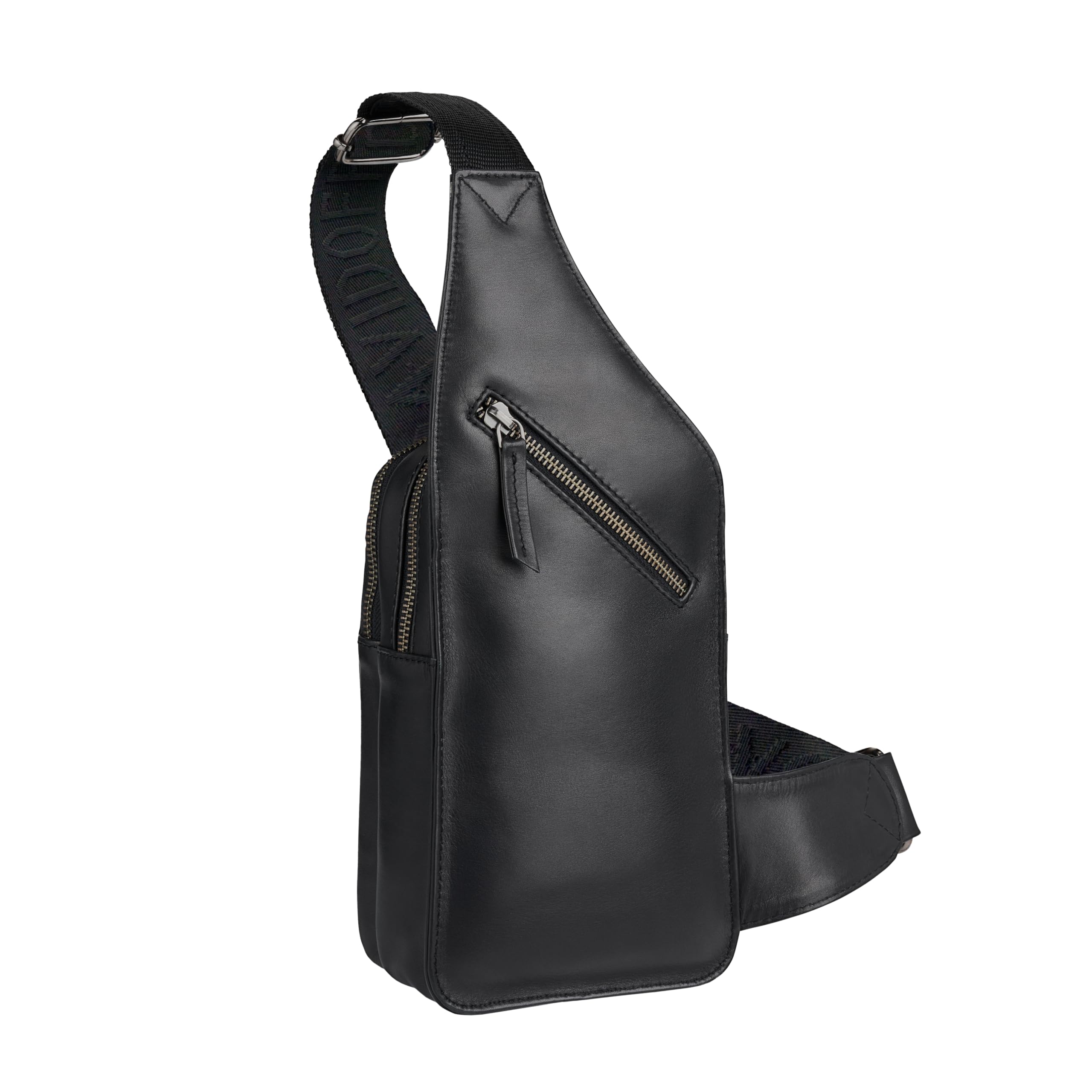 DAVIDOFF ESSENTIALS Sling Bag – Herren Umhängetasche aus feinem Leder