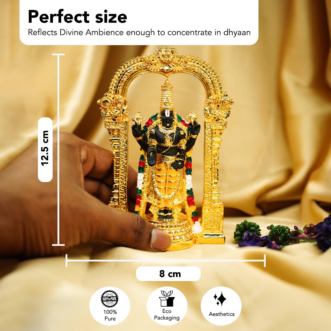 Tirupati Balaji Idol - Lord Venkateswara Statue -3