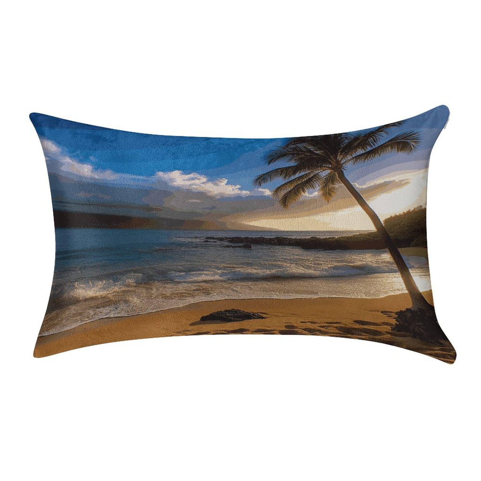 Btcowzrv Style Hawaii Beach Pillow Cover Pillow Case Pillowcase