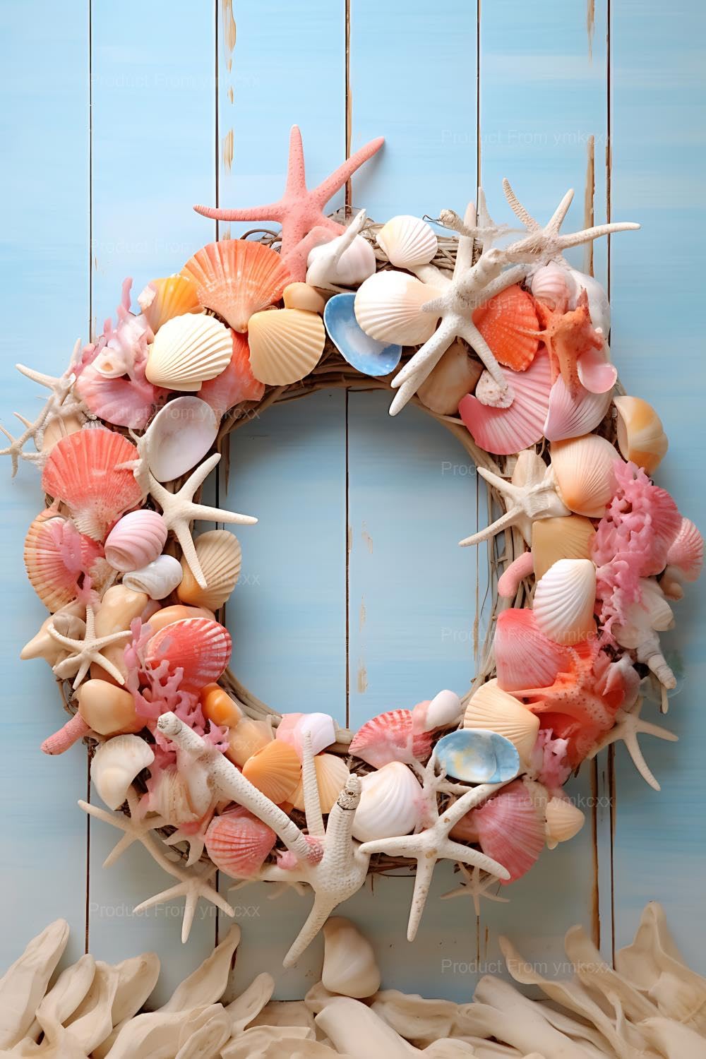 ダイヤモンドアートクラブ　Wreath of Shells Wreath of Shells – Diamond Art Club