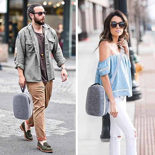 Miniatura 5 de Retear Funda de transporte rígida compatible con Oculus Quest 2 Elite Version auriculares para juegos de realidad virtual todo en uno y